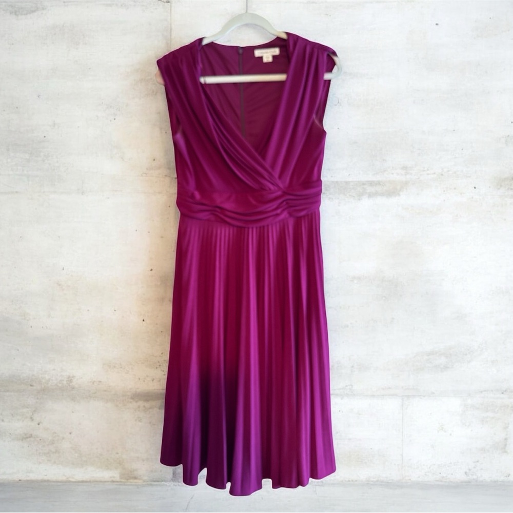 ⚡️Like-New⚡️Coldwater Creek Purple Midi Dress